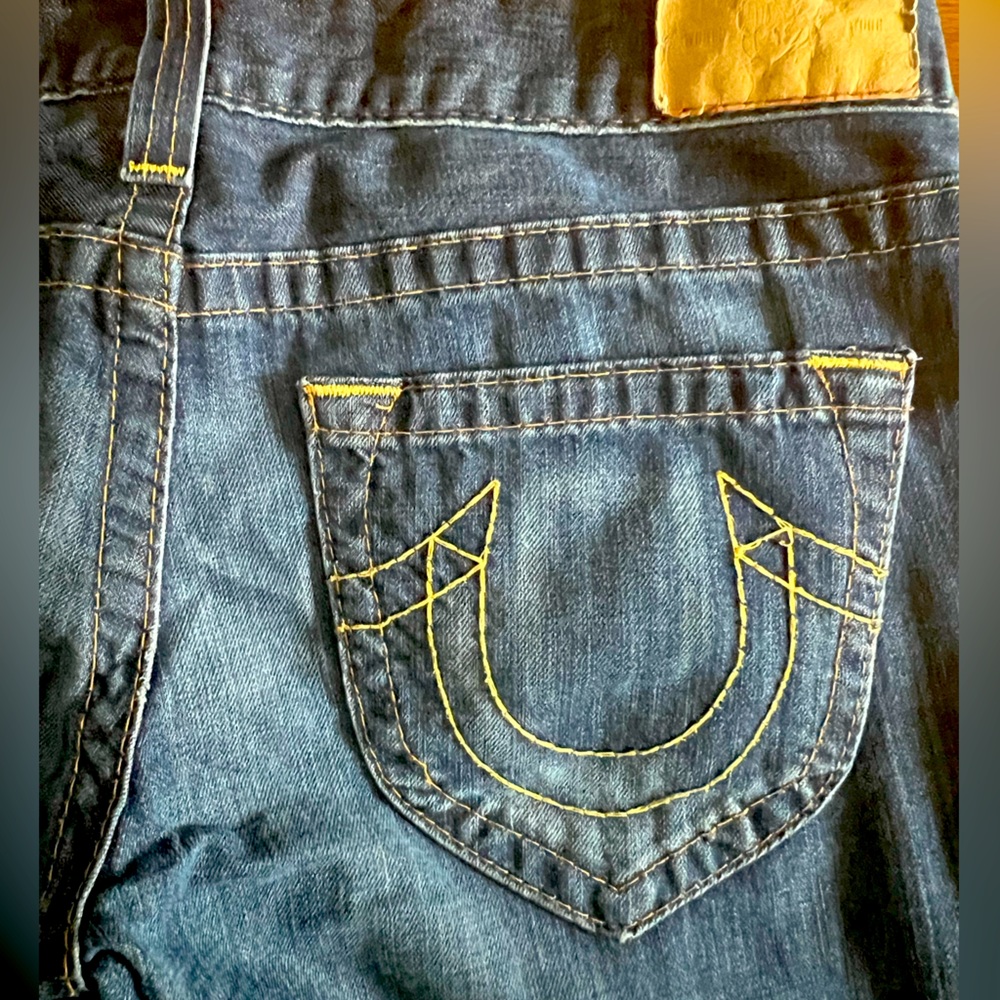 True Religion low rise flare jeans